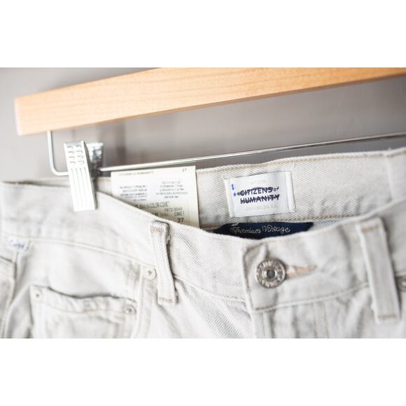 Citizens of Humanity Horseshoe Jeans Barrel 27 NEW - Picture 4 of 5